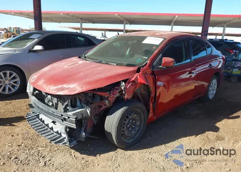 2017 Nissan Sentra Sv из США, поврежденный, VIN 3N1AB7APXHY369035